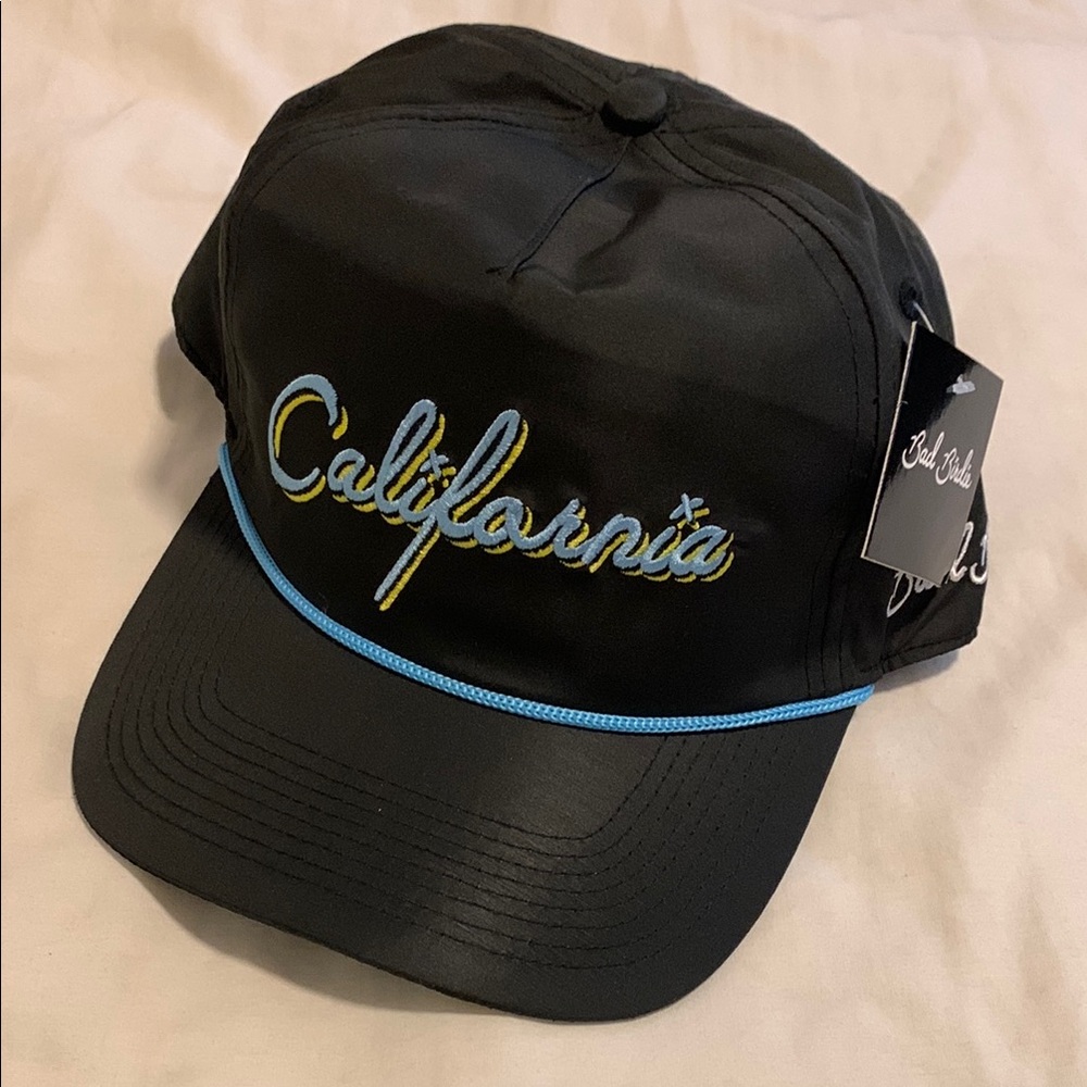 ⚡️Men’s Bad Birdie Black California Rope Cap! NWT